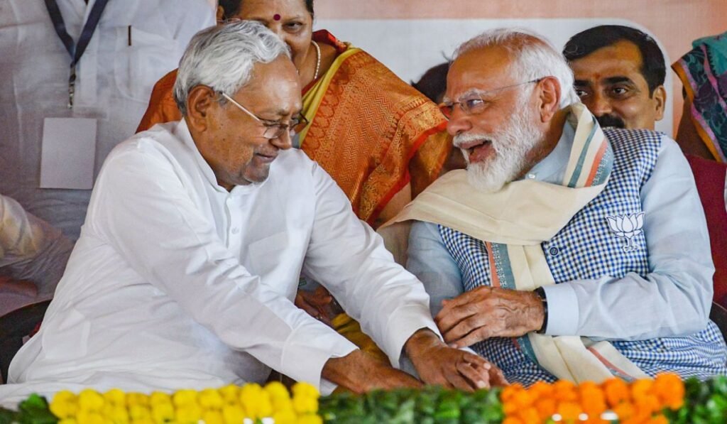 Nitish Kumar & Narendra Modi